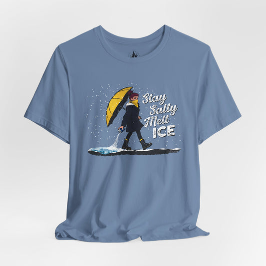 Stay Salty Melt ICE Unisex Tee | Anti-ICE shirt | Immigrant Rights & Solidarity Collection