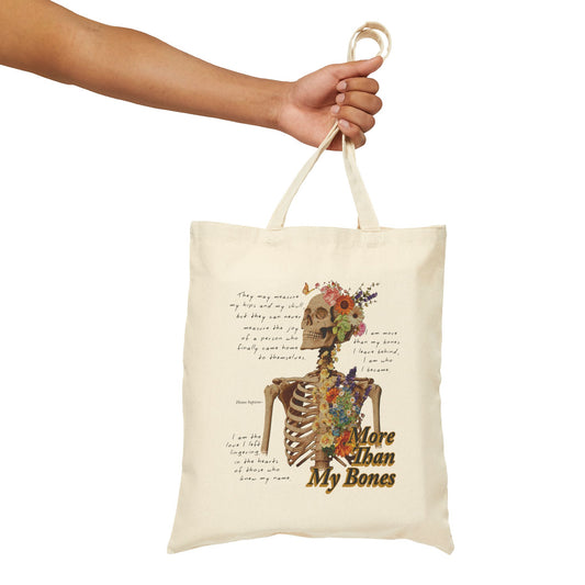 More Than My Bones Tote Bag | Trans Pride & Solidarity Collection