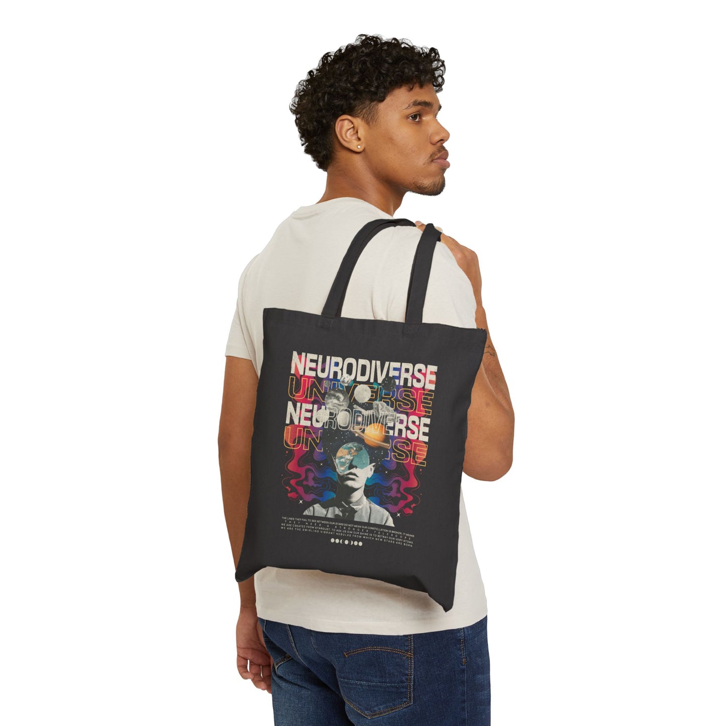 Neurodiverse Universe Tote Bag | Autism & Neurodiversity Advocacy Bag