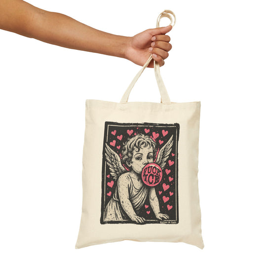 F**K ICE Canvas Tote | Anti-ICE Bag | The Collective Flame Fund Collection