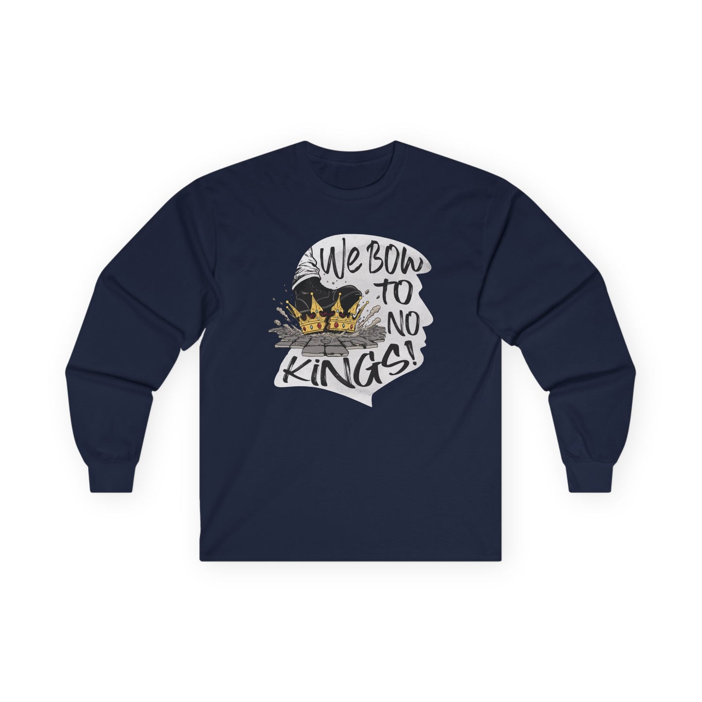 No Kings Unisex Long Sleeve Tee | Firestarter Fund Collection