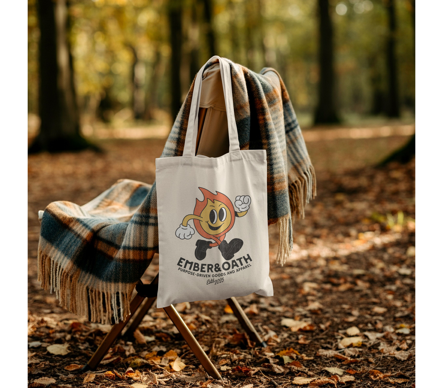 Emory Tote Bag | The Firestarter Fund Mascot bag