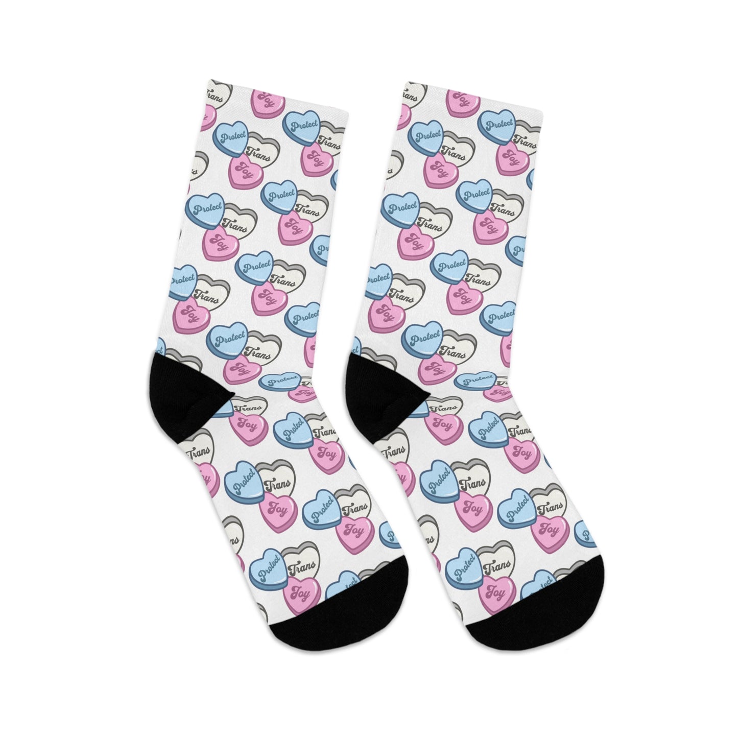 Protect Trans Joy Novelty Socks | Trans Pride & Solidarity Collection