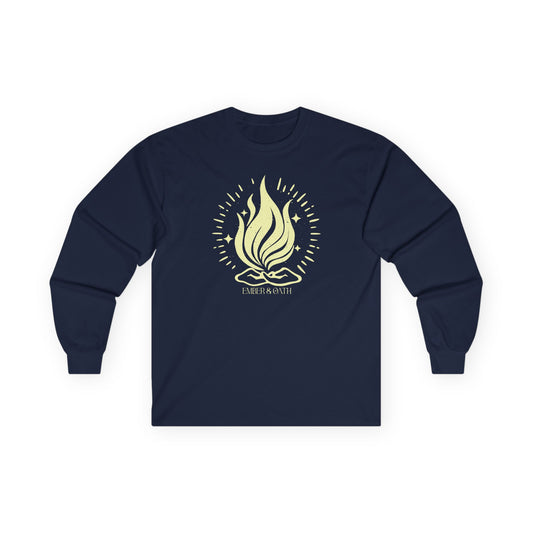Ember & Oath Logo Unisex Long Sleeve Tee | Firestarter Fund Shirt