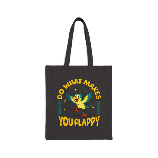 "Do What Makes You Flappy" Tote Bag | Autism & Neurodiversity Advocacy Bag