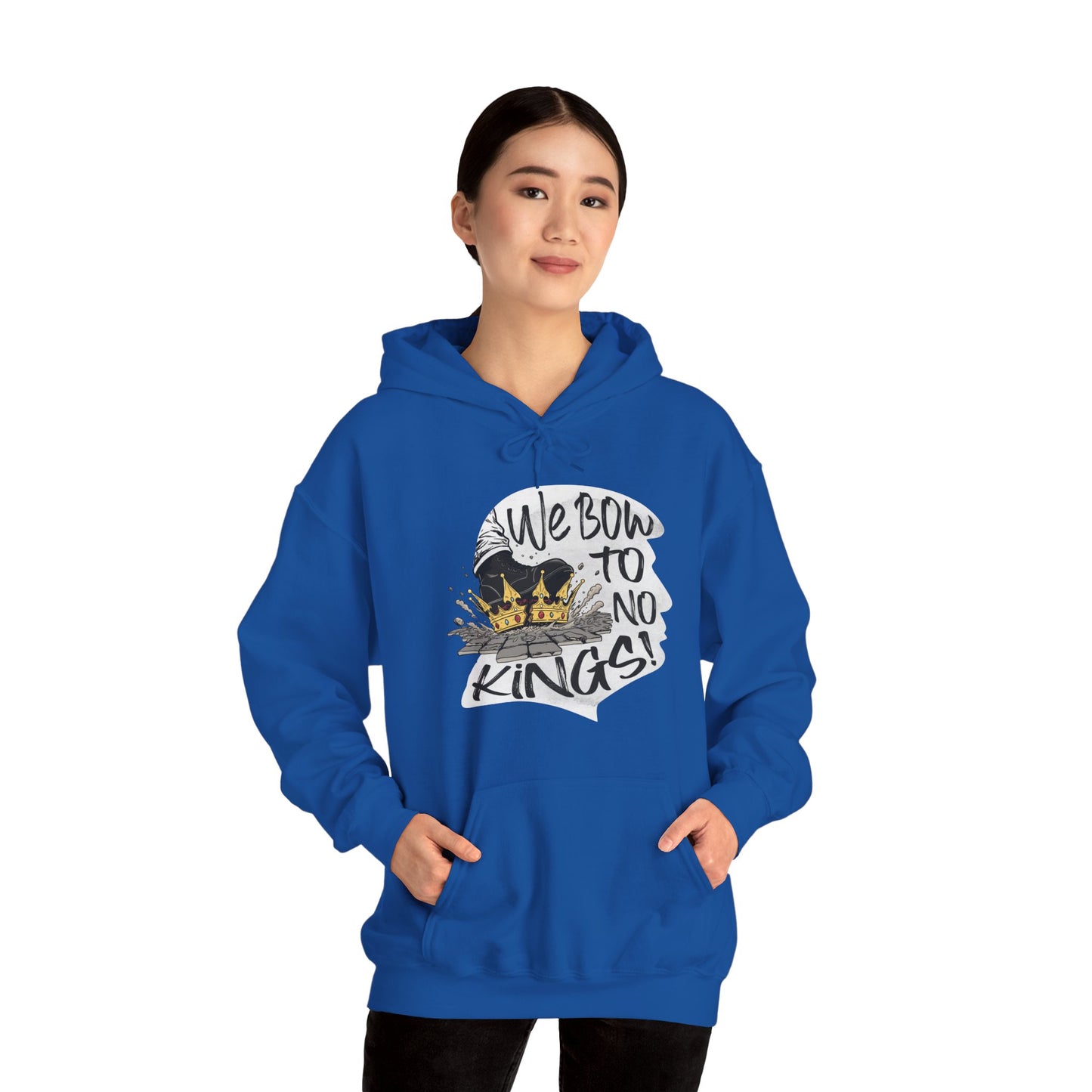 No Kings Unisex Hoodie | The Collective Flame Fund Collection