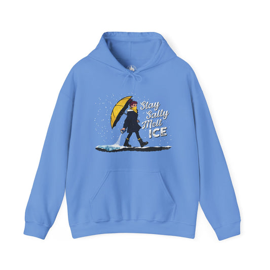 Stay Salty Melt ICE Unisex Hoodie | Anti-ICE Hooded Sweatshirt | Immigrant Rights & Solidarity Collection