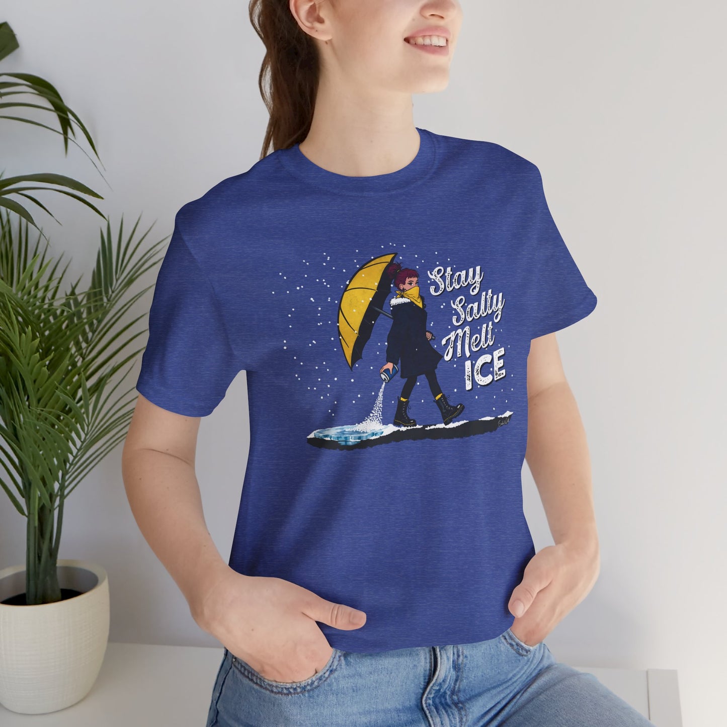 Stay Salty Melt ICE Unisex Tee | Anti-ICE shirt | Immigrant Rights & Solidarity Collection