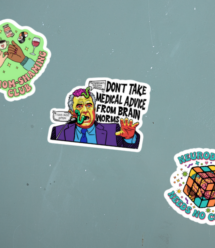 Autism & Neurodiversity Stickers & Magnets
