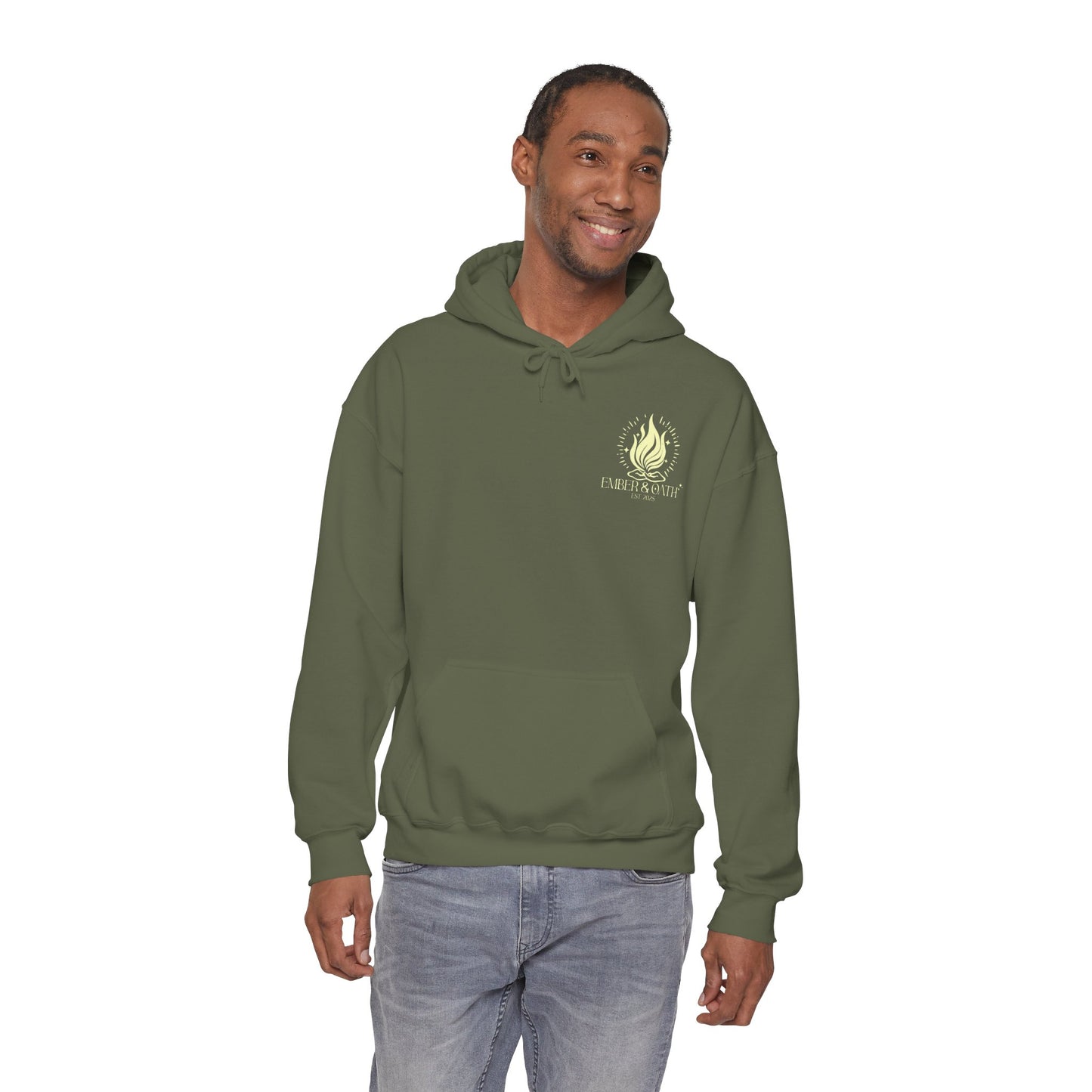 Ember & Oath Logo Unisex Hoodie | Firestarter Fund Hooded Sweatshirt