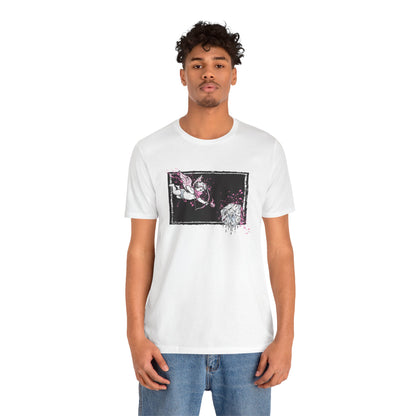 Cupid Against ICE Unisex Tee | Anti-ICE Shirt | The Collective Flame Fund Collection