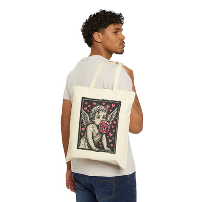 F**K ICE Canvas Tote | Anti-ICE Bag | The Collective Flame Fund Collection