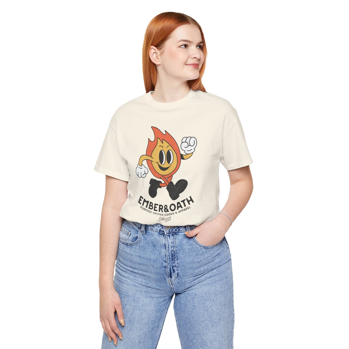 Emory Tee | The Firestarter Fund Mascot Shirt