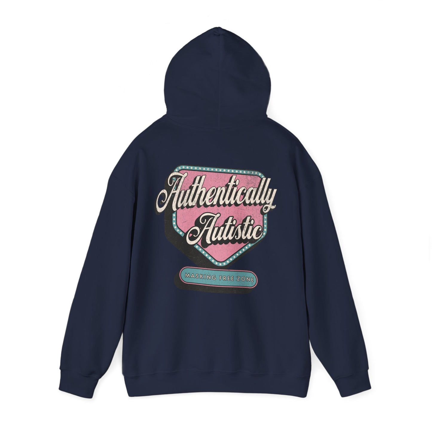 "Authentically Autistic" Unisex Hoodie | Autism & Neurodiversity Advocacy Shirt