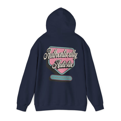 "Authentically Autistic" Unisex Hoodie | Autism & Neurodiversity Advocacy Shirt