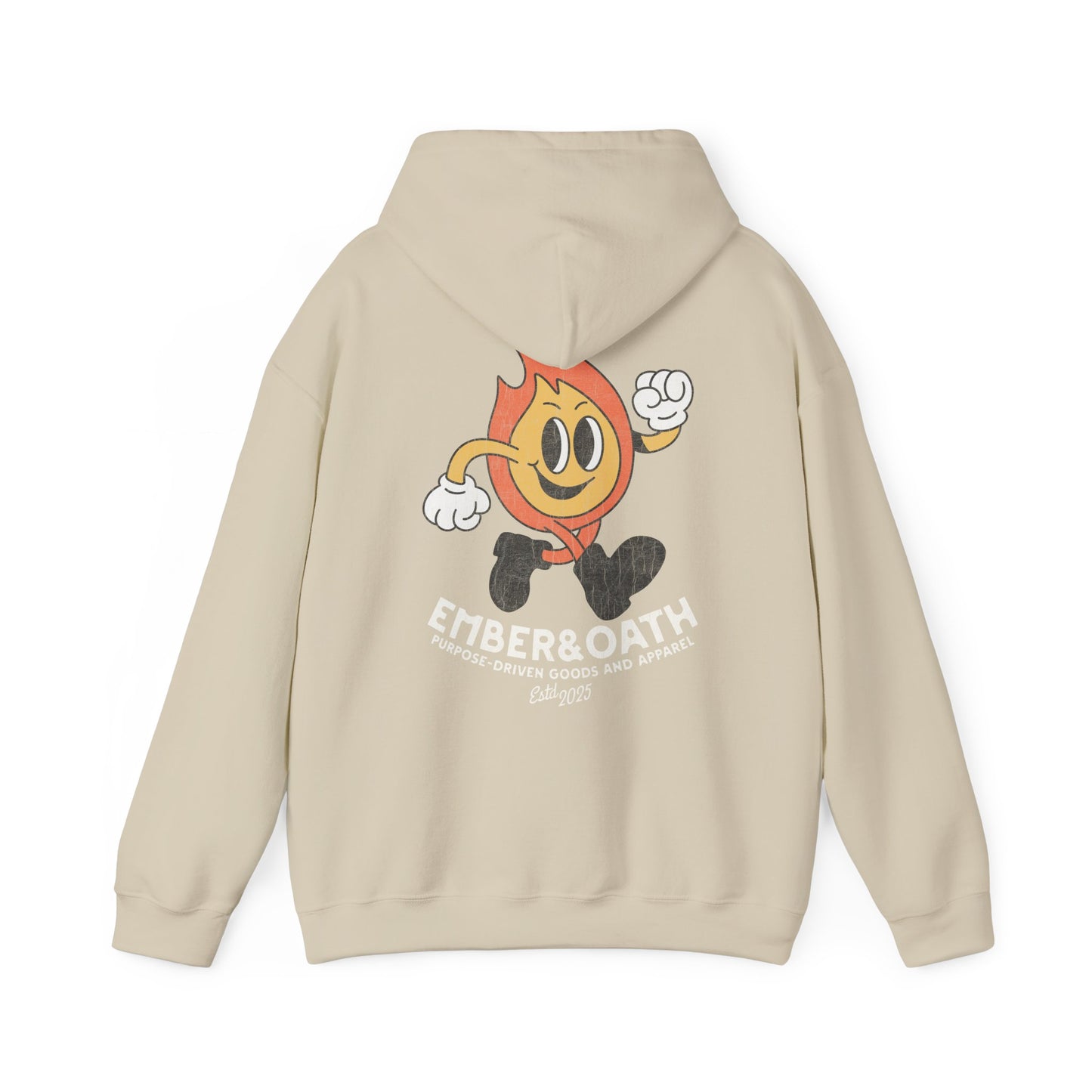 Emory Unisex Hoodie | The Firestarter Fund Mascot Hooded Sweatshirt
