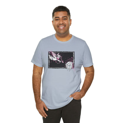 Cupid Against ICE Unisex Tee | Anti-ICE Shirt | The Collective Flame Fund Collection