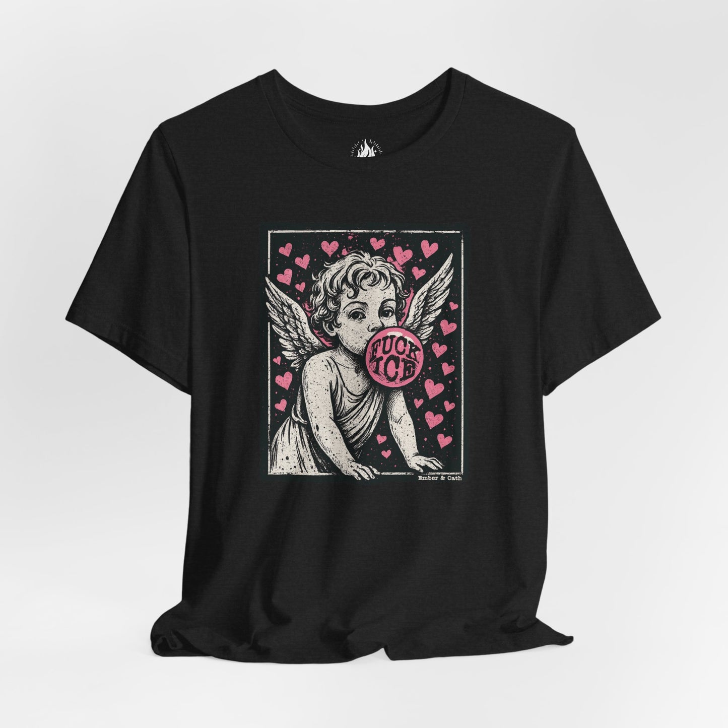 F**K ICE Unisex Tee | Anti-ICE Shirt | The Collective Flame Fund Collection