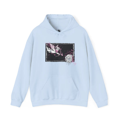 Cupid Against ICE Unisex Hoodie | Anti-ICE Hooded Sweatshirt | The Collective Flame Fund Collection