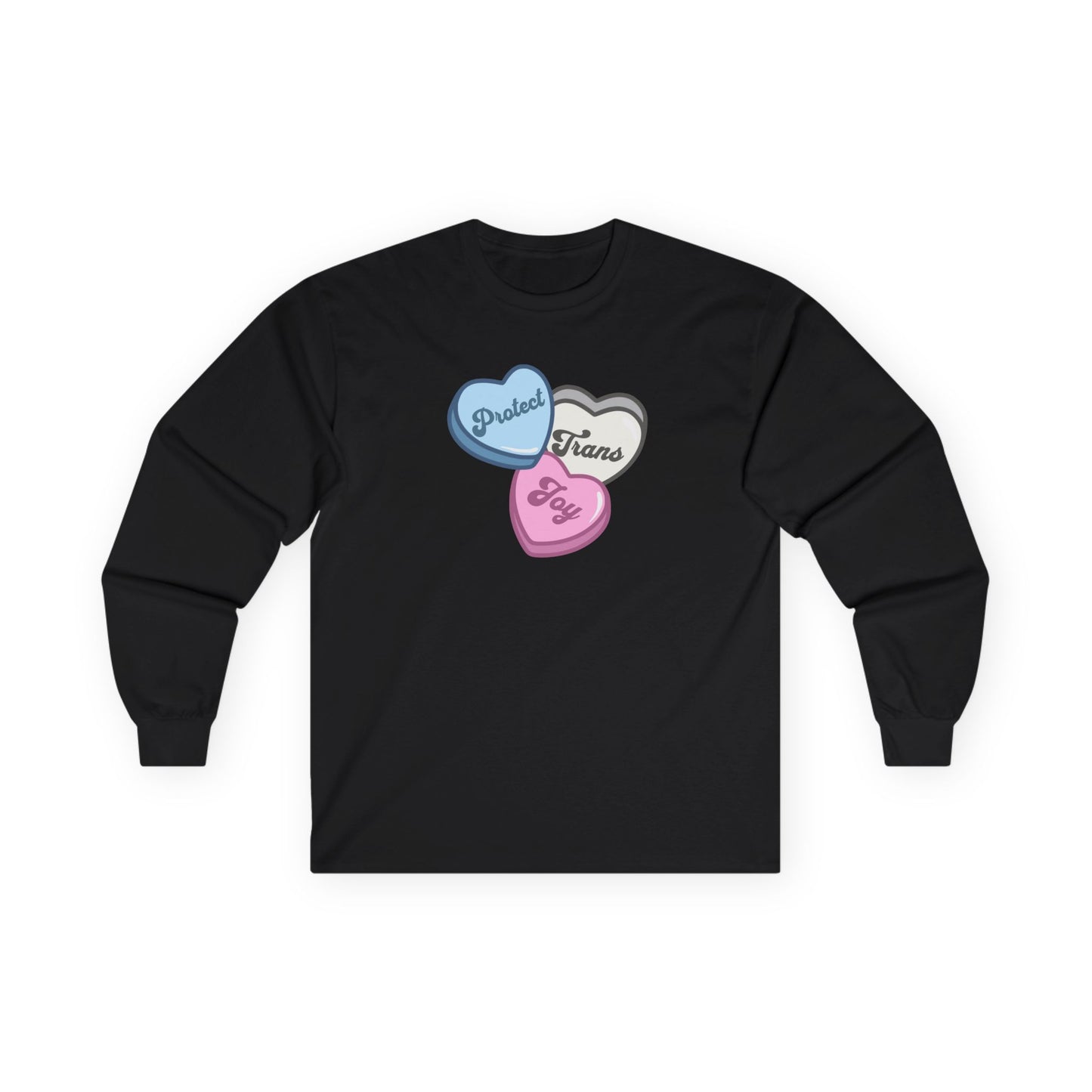 Protect Trans Joy Unisex Long  Sleeve Tee | Trans Pride & Solidarity Collection