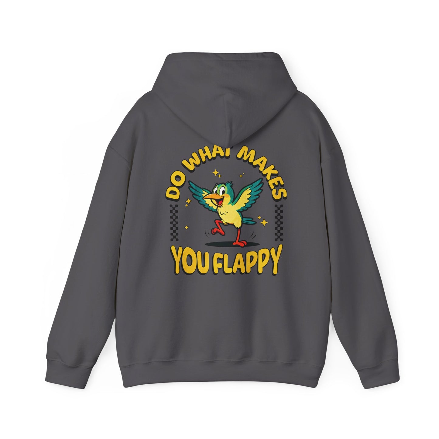 "Do What Makes You Flappy" Unisex Hoodie |Autism & Neurodiversity Advocacy Hooded sweatshirt