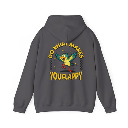 "Do What Makes You Flappy" Unisex Hoodie |Autism & Neurodiversity Advocacy Hooded sweatshirt