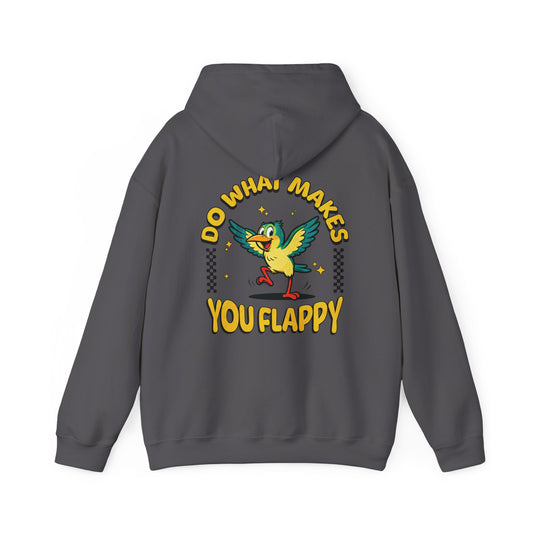 "Do What Makes You Flappy" Unisex Hoodie |Autism & Neurodiversity Advocacy Hooded sweatshirt