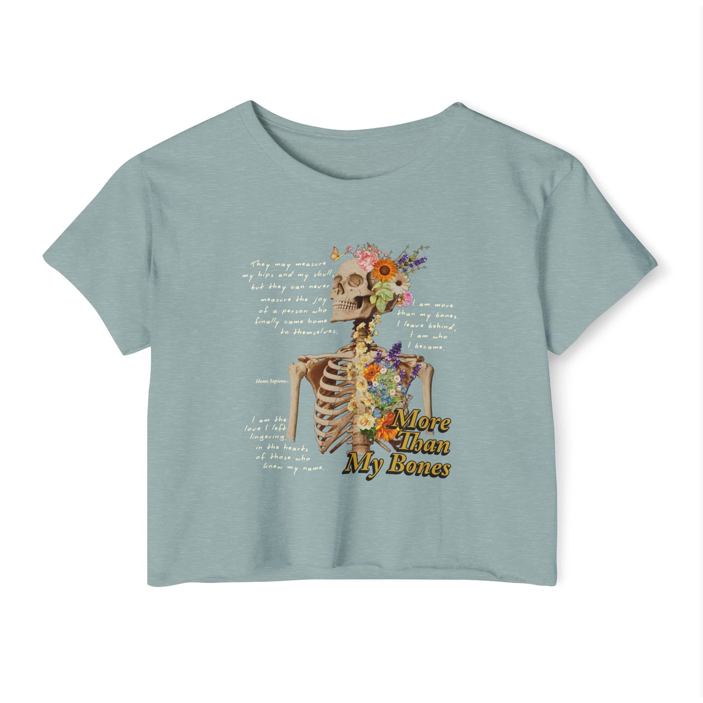 More Than My Bones Crop Top | Trans Rights & Solidarity Collection