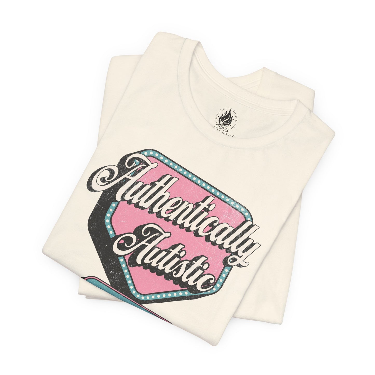 "Authentically Autistic" Unisex Tee | Masking Free Zone Shirt