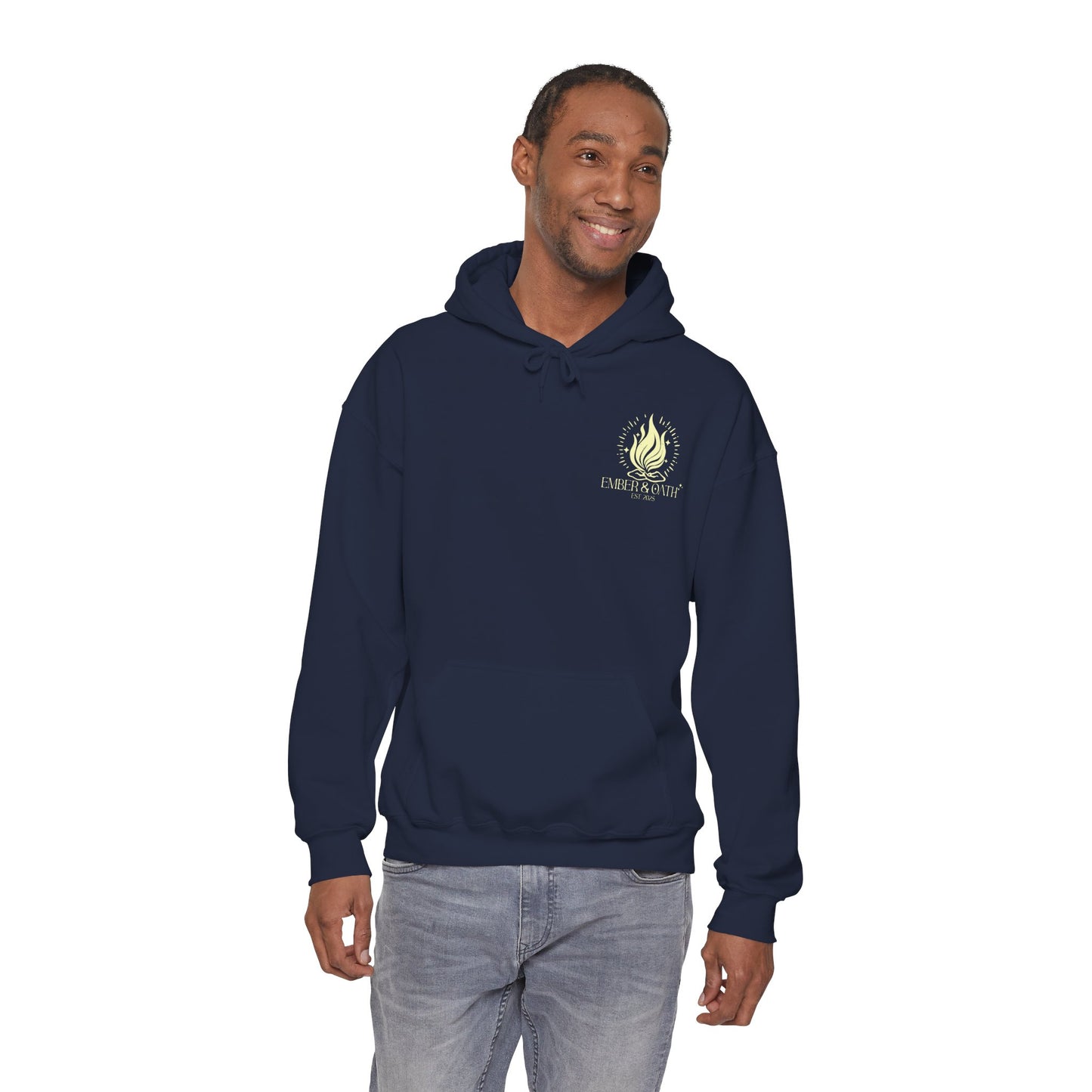 Ember & Oath Logo Unisex Hoodie | Firestarter Fund Hooded Sweatshirt