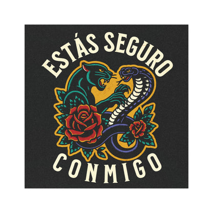 You Are Safe With Me Car Magnet | Estás Seguro Conmigo  | Immigrant Rights & Solidarity Collection