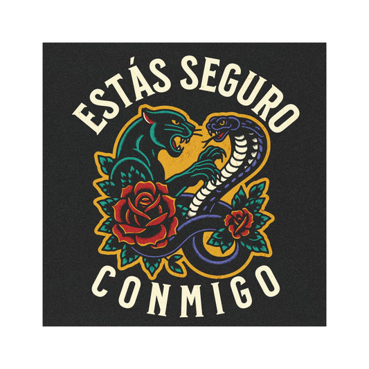 You Are Safe With Me Car Magnet | Estás Seguro Conmigo  | Immigrant Rights & Solidarity Collection