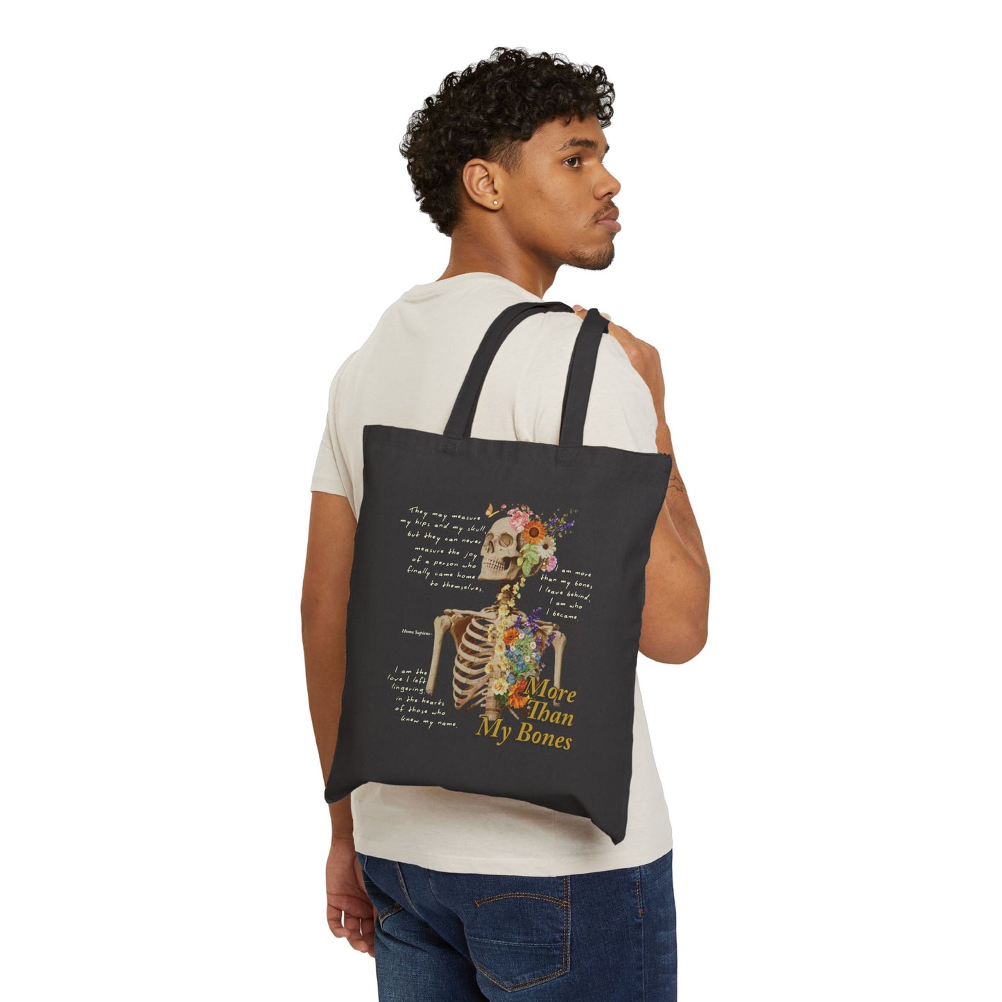 More Than My Bones Tote Bag | Trans Pride & Solidarity Collection