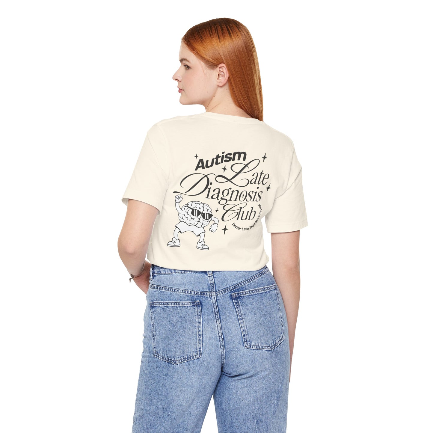"Late Diagnosis Club" Custom Tee | Autism, ADHD, AuDHD Advocacy Shirt | Ember & Oath