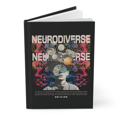 Neurodiverse Universe Hardcover Journal | Autism & Neurodiversity Advocacy Lined Notebook