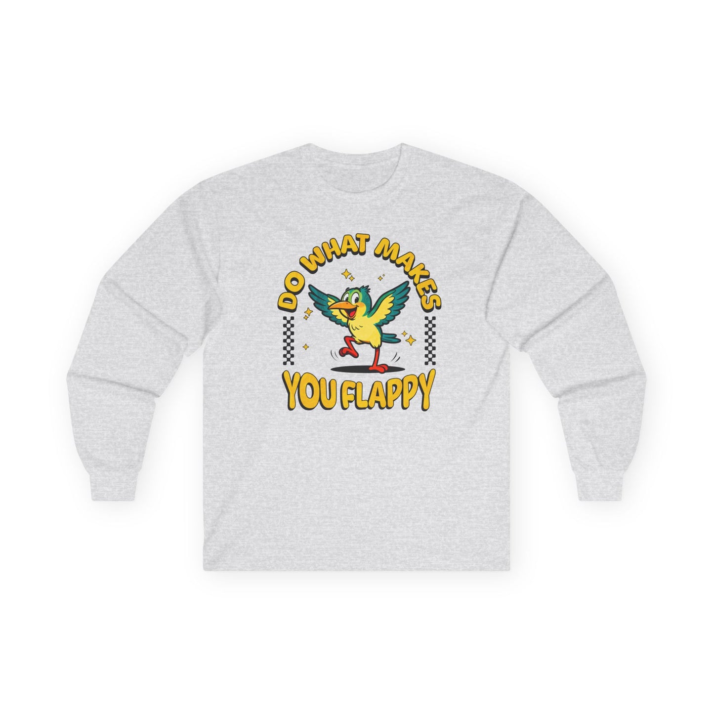 "Do What Makes You Flappy" Long Sleeve Tee | Autism & Neurodiversity Advocacy Shirt