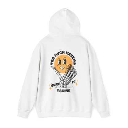 "Too Much Masking" Unisex Hoodie | Autism & Neurodiversity Advocacy Hooded Sweatshirt