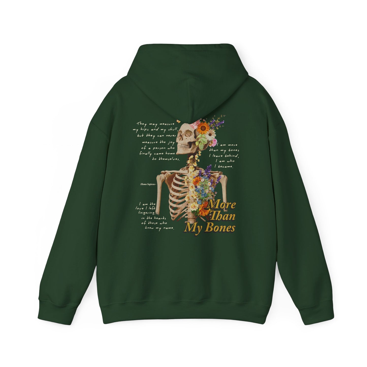 More Than My Bones Unisex Hoodie | Trans Rights & Solidarity Collection