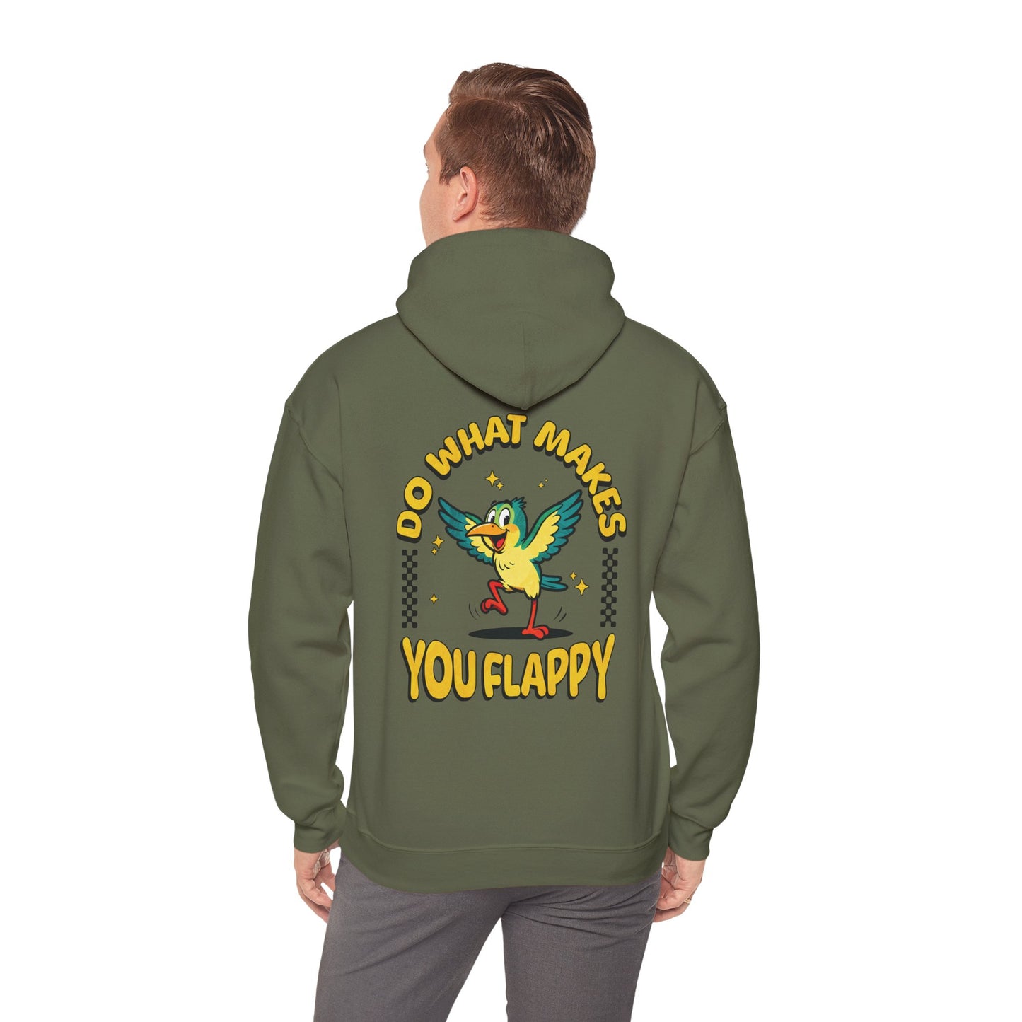 "Do What Makes You Flappy" Unisex Hoodie |Autism & Neurodiversity Advocacy Hooded sweatshirt