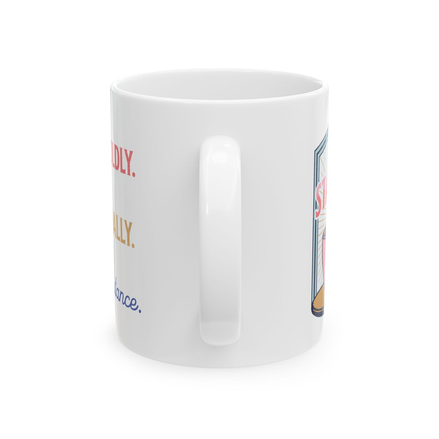 Stay Woke Coffee Roasters Coffee Mug | Fuel the Resistance Cup | Firestarter Fund Collection