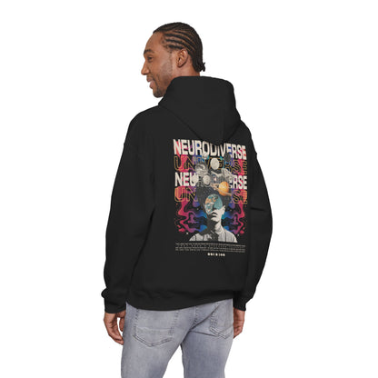 Neurodiverse Universe Unisex Hoodie | Neurodiversity Advocacy Hooded Sweatshirt