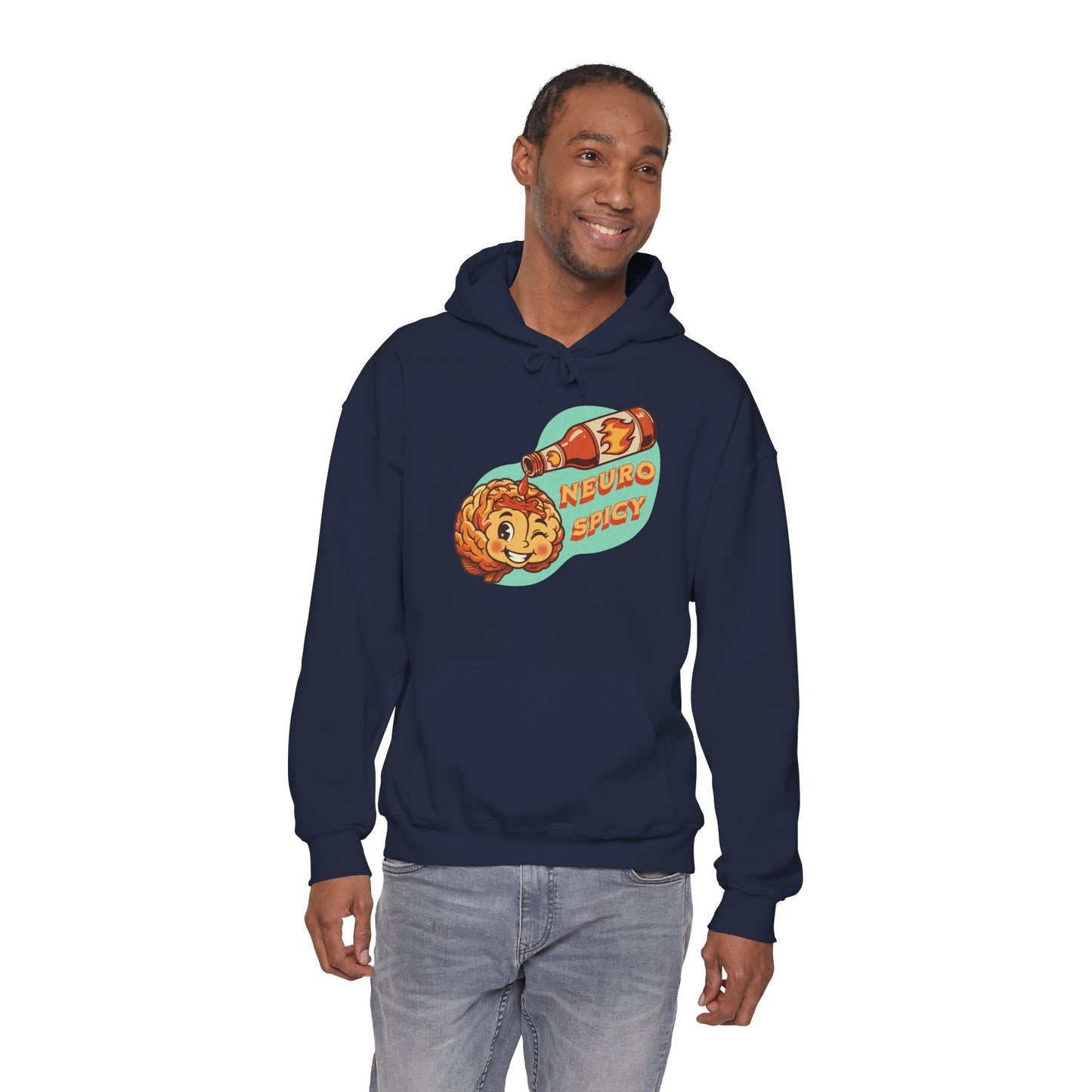 'Neurospicy" Unisex Hoodie | Autism & Neurodiversity Advocacy Hooded Sweatshirt