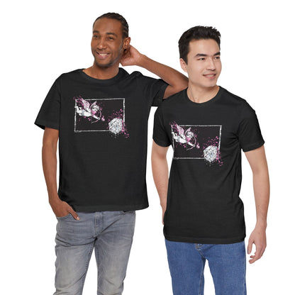 Cupid Against ICE Unisex Tee | Anti-ICE Shirt | The Collective Flame Fund Collection