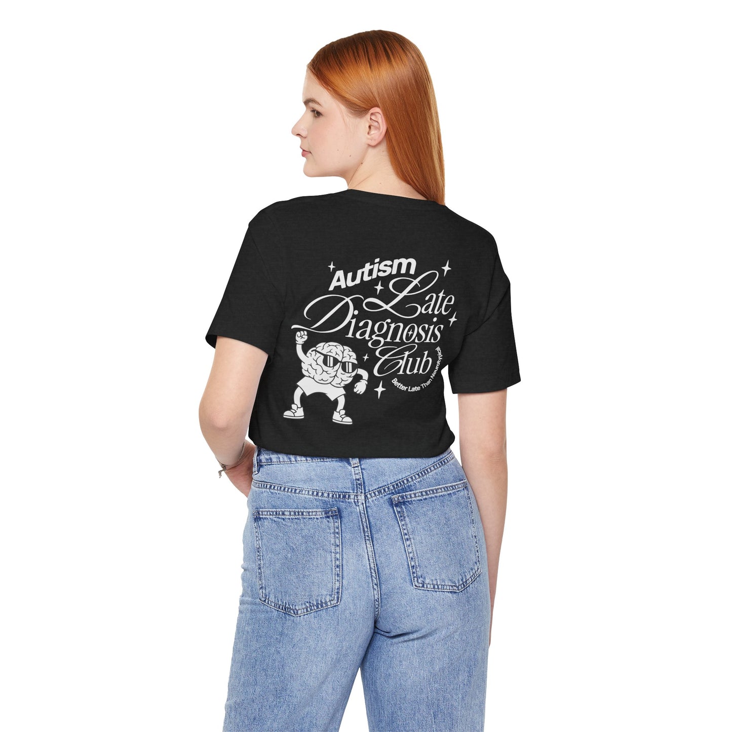 "Late Diagnosis Club" Custom Tee | Autism, ADHD, AuDHD Advocacy Shirt | Ember & Oath