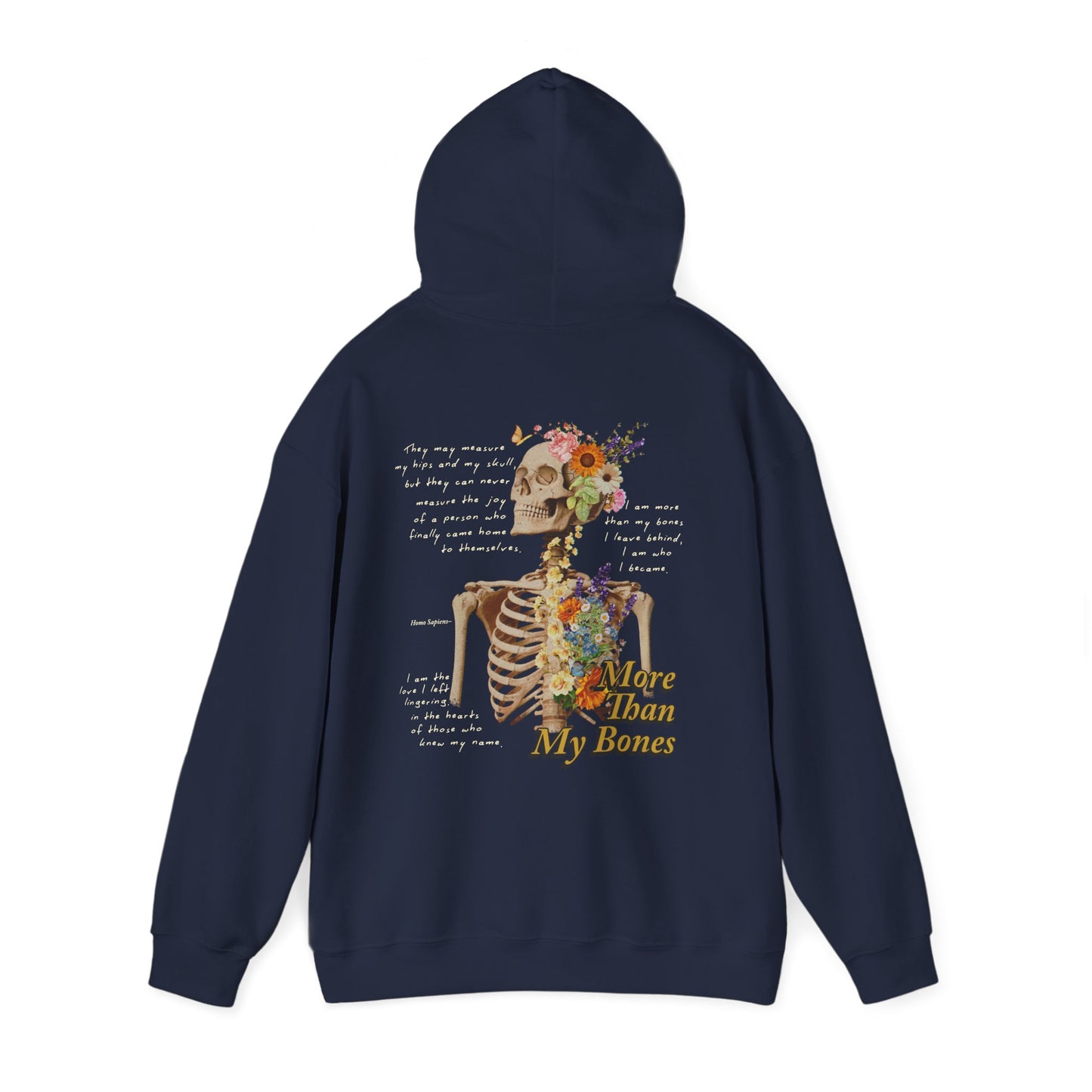 More Than My Bones Unisex Hoodie | Trans Rights & Solidarity Collection