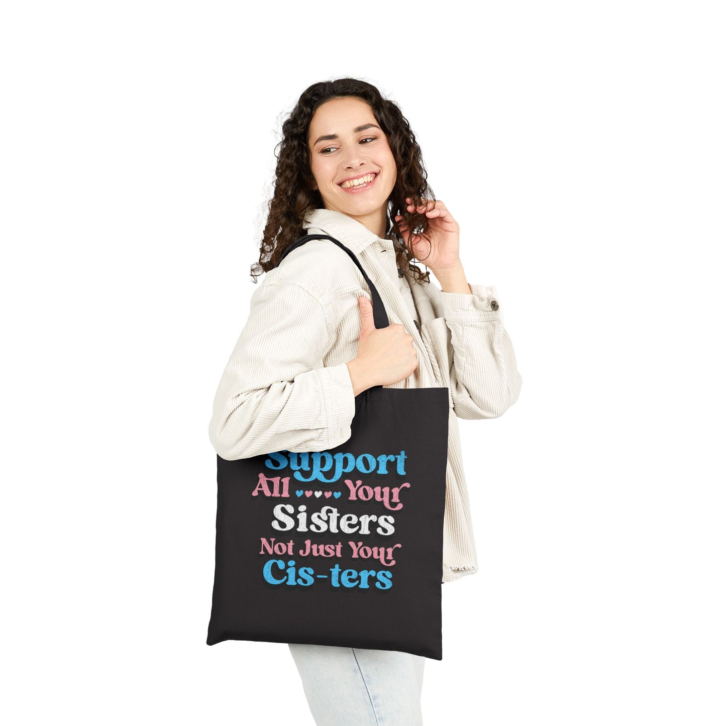 Support All Your Sisters Tote bag | Trans Pride & Solidarity Collection
