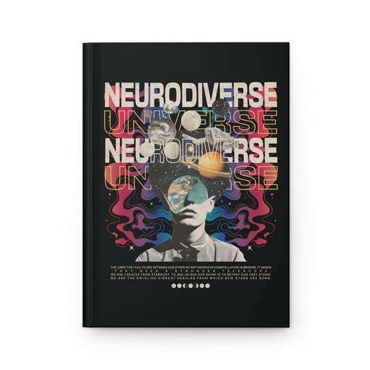 Neurodiverse Universe Hardcover Journal | Autism & Neurodiversity Advocacy Lined Notebook