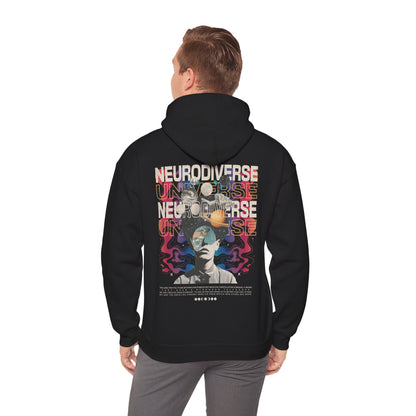 Neurodiverse Universe Unisex Hoodie | Neurodiversity Advocacy Hooded Sweatshirt