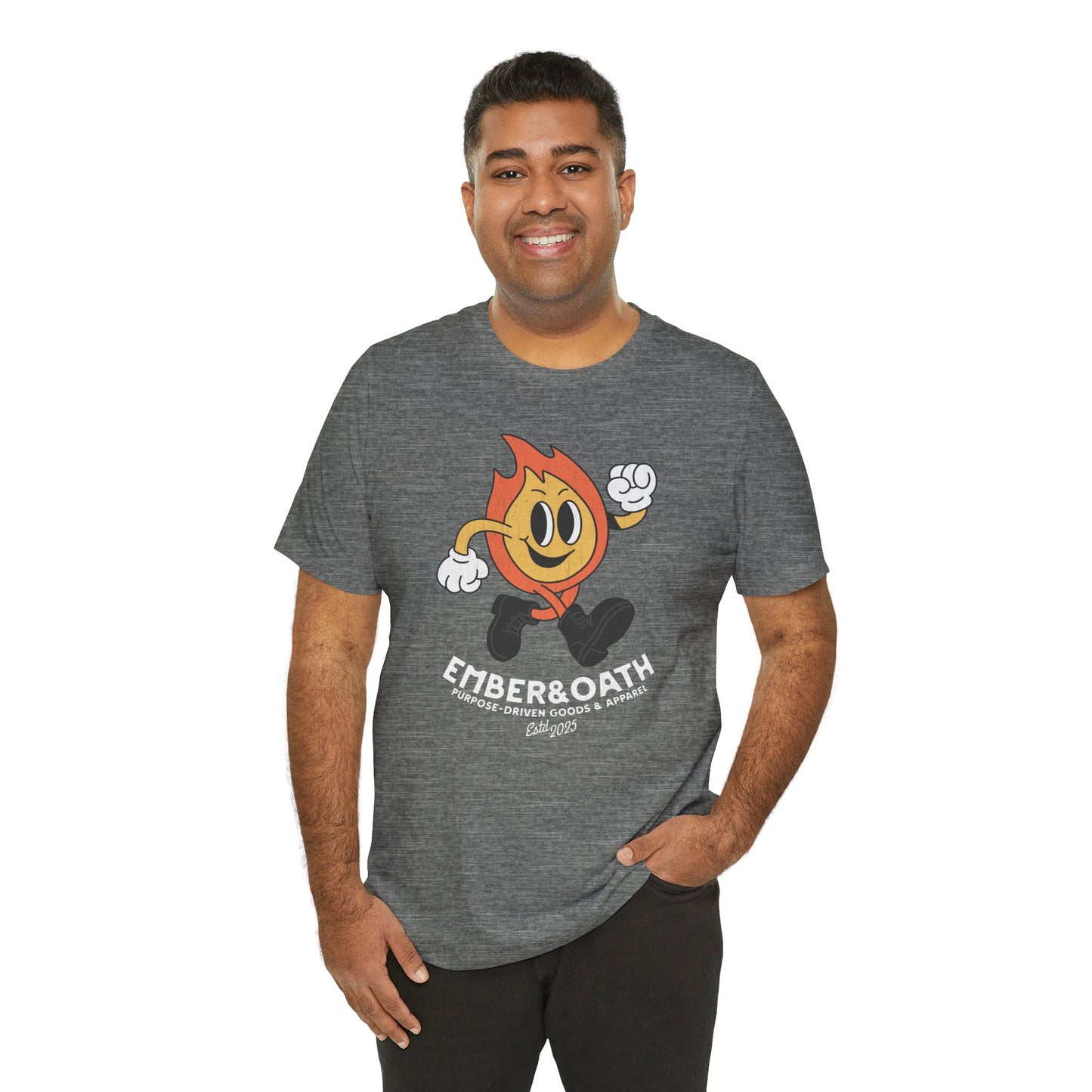 Emory Tee | The Firestarter Fund Mascot Shirt