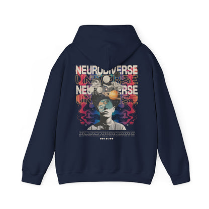 Neurodiverse Universe Unisex Hoodie | Neurodiversity Advocacy Hooded Sweatshirt